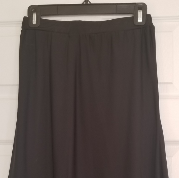 BCBG black flowy midi skirt xs - Picture 3 of 5